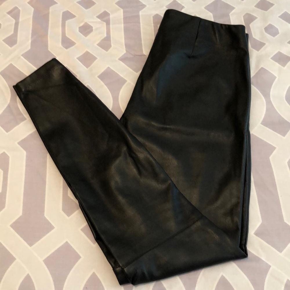 H&M Faux Leather Leggings